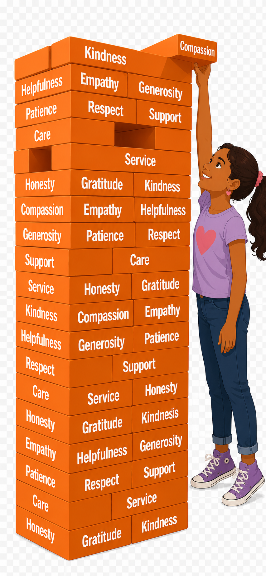 Truth Tower block activity