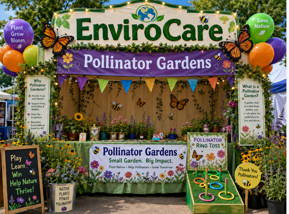 Pollinator garden activity